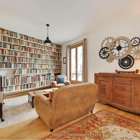 Fully Renovated In Montmartre Сasa de vacaciones París